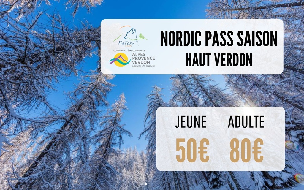 Nordic Pass - Haut Verdon (Colmars Ratéry - La Colle Saint Michel)