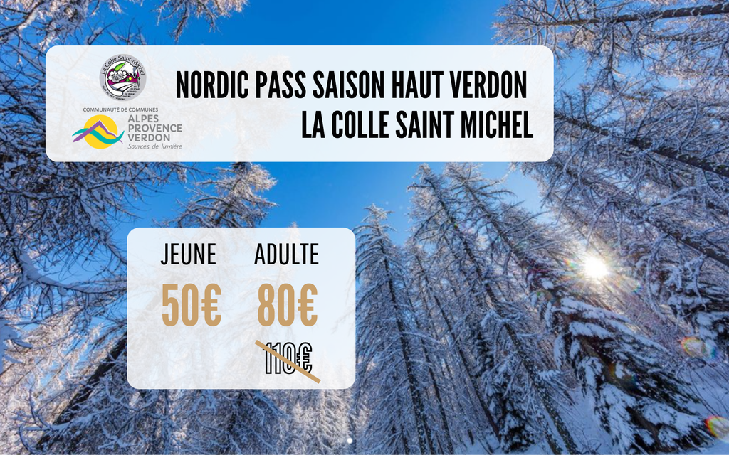 Nordic Pass - Haut Verdon (La Colle Saint Michel - Colmars Ratéry)