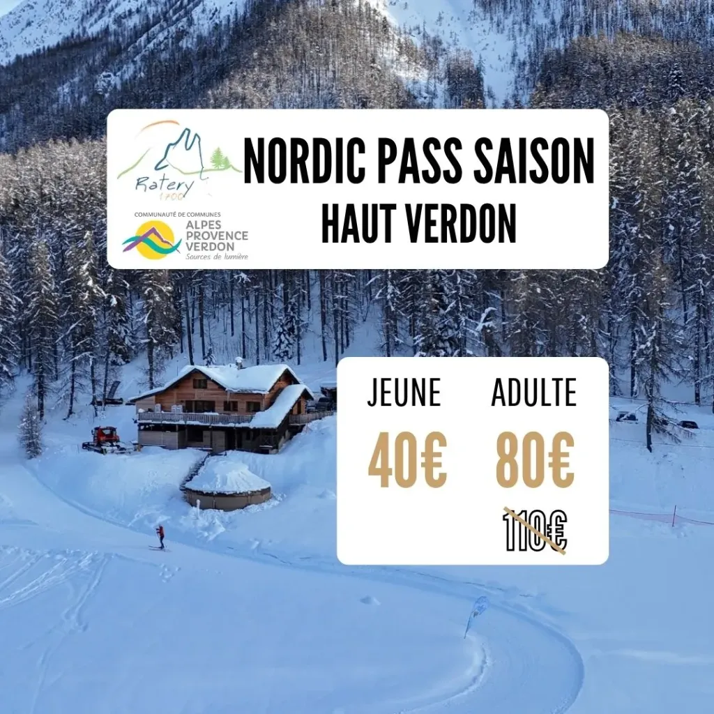 Nordic Pass | Saison | Haut Verdon Ratéry / La Colle St Michel